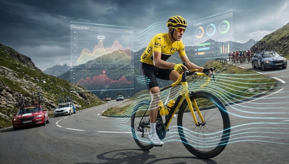 不只是腿力！揭秘環法冠軍背後的 AI 黑科技大腦，原來贏比賽要靠「算計」？