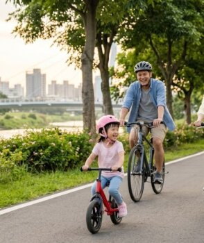 親子騎車全攻略：別當魔鬼教練！小P教你打造全家人的單車快樂回憶