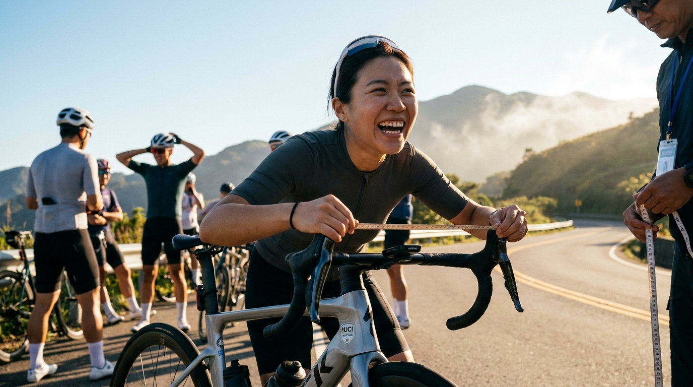 魔鬼在細節裡：從襪子高度到煞變把內傾，你看懂 UCI 的「裝備競賽」規則了嗎？